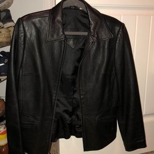 Leather jacket